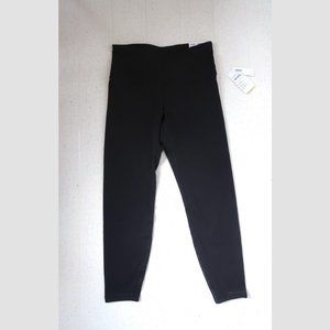 NWT Old Navy Elevate High Rise 7/8 Ankle Black Leggings - Women's M